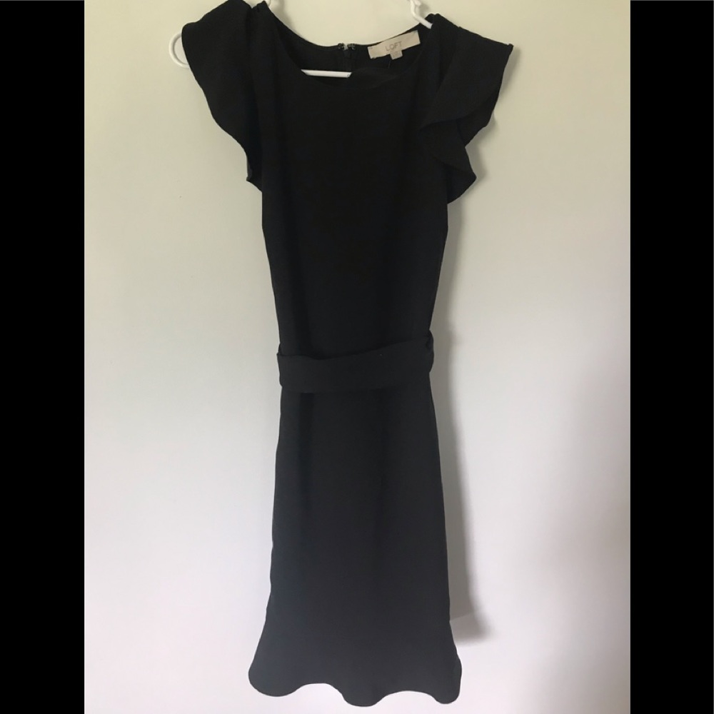 Loft-Black dress-size 6-NWT